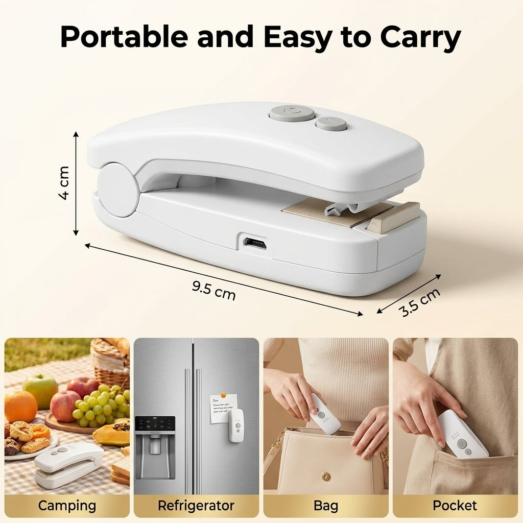 SealMate Pro – Mini Portable Heat Bag Sealer