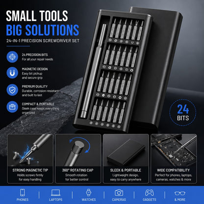 24 in 1 Precision Screwdriver Set