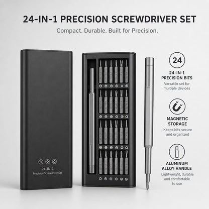 24 in 1 Precision Screwdriver Set