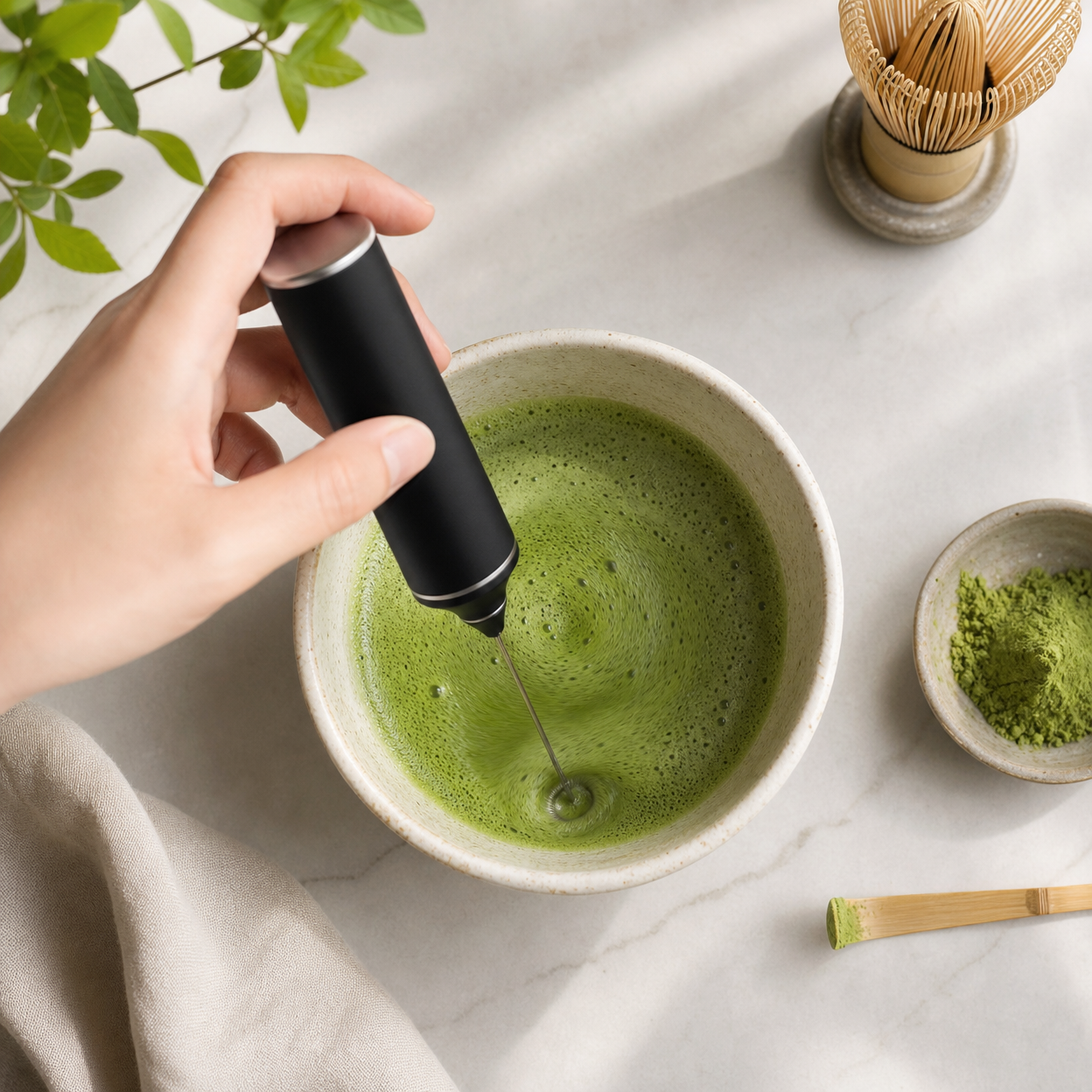 FoamCraft Electric Milk Frother