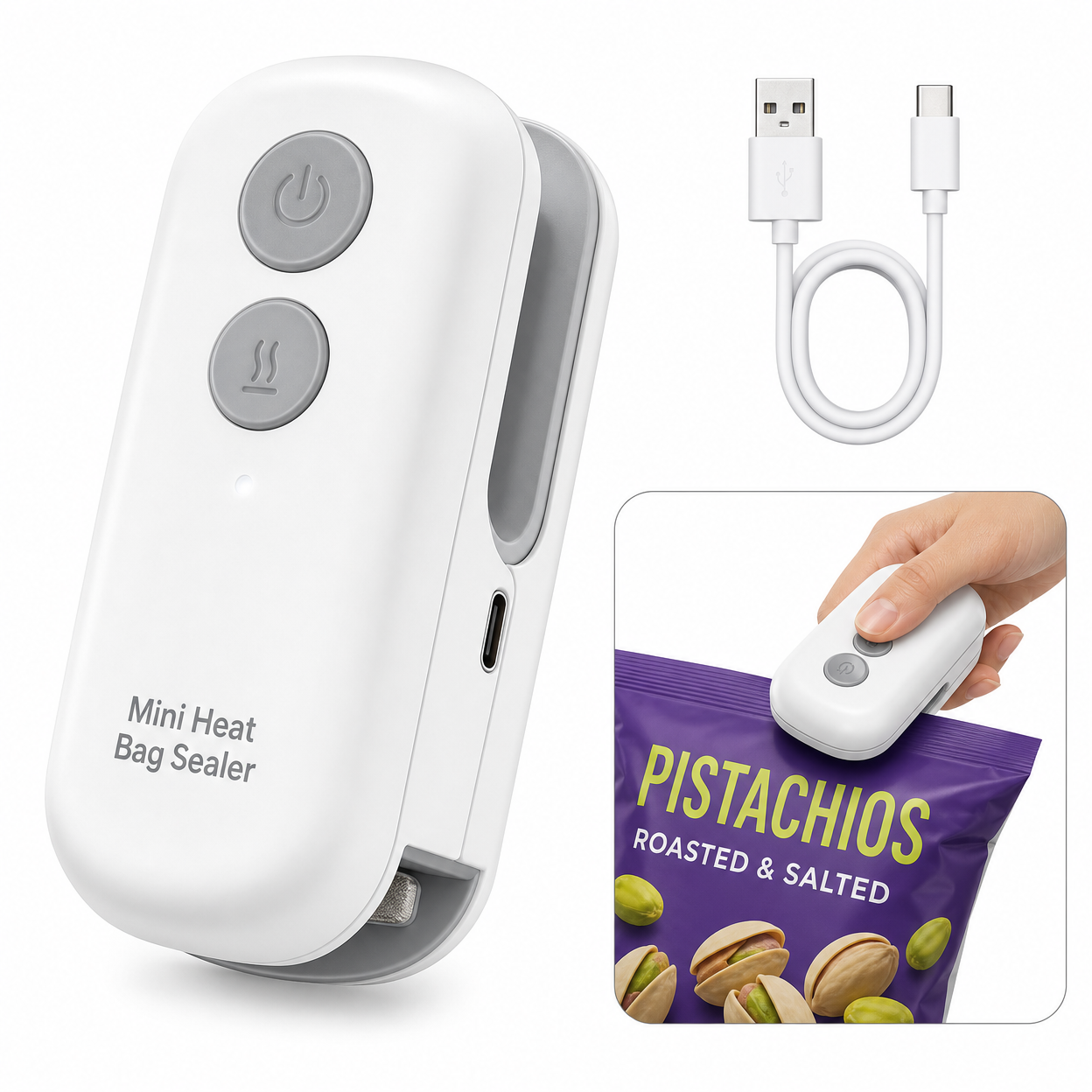 SealMate Pro – Mini Portable Heat Bag Sealer