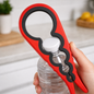 GripMaster Multi-Function Jar & Bottle Opener — Non-Slip Silicone Tool