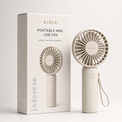 BreezeMate Portable Handheld Fan