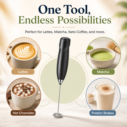 FoamCraft Electric Milk Frother